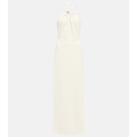 STAUD Abigail crêpe maxi dress - Picture 2 of 10